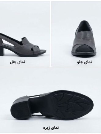 کفش تابستانی زنانه تمام چرم طبیعی گاوی مدل جدید
